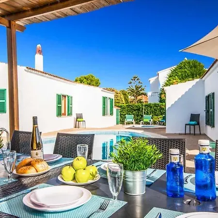 Villa Cala'n Blanes Sleeps 10 Pool Air Con Wifi